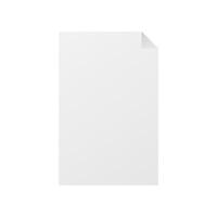 a4 poster mockup paper vector design