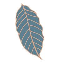 Isolated leaf icon vector design