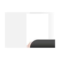 Isolated mockup file vector design