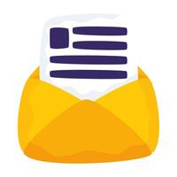 Envelope message icon vector design