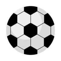 soccer balloon sport equipment icon vector