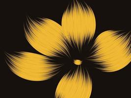 Abstract Flower and  Background vector