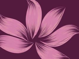 Abstract Flower and  Background vector