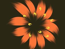 Flower Abstract Background vector