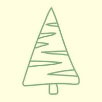 Beautiful Christmas Tree vector