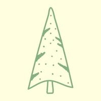 Beautiful Christmas Tree vector