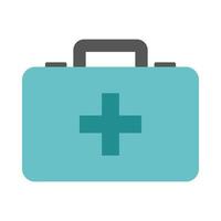 medicine drug kit isolated icon vector