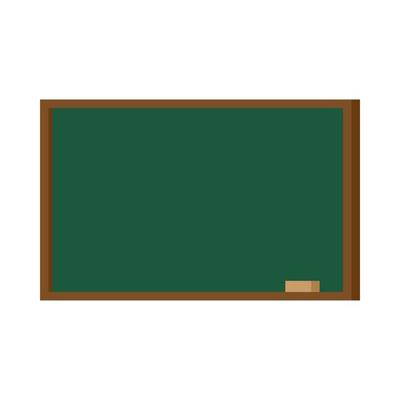 chalkboard school supply isolated icon