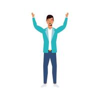 Isolated avatar man vector design