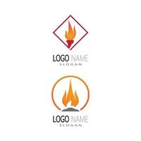 fire logo modern simple gradient. flame logo clean simple. vector