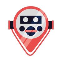 Isolated binocular object vector design