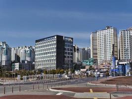 paisaje urbano en yeosu, corea del sur