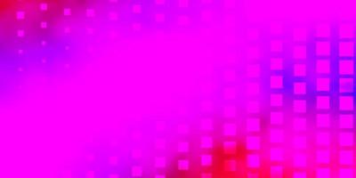 Light Pink Red vector background with rectangles