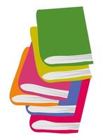 Pile of Books vector