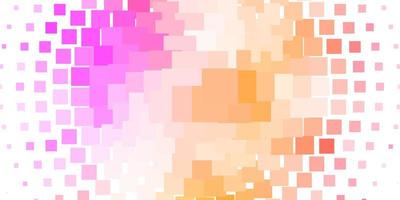 Light Pink Yellow vector template in rectangles