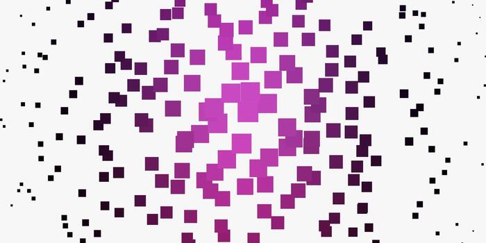 textura de vector rosa claro en estilo rectangular