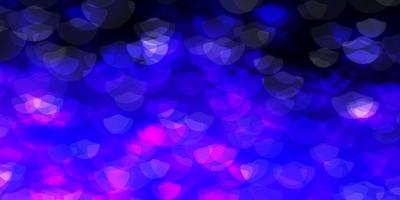 Light Purple vector texture with disks