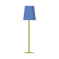 Isolated home lamp vector design