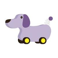 Isolated dog toy vector design