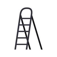 Isolated construction ladders vector design