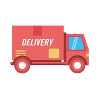 Delivery truck icon vector design