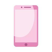 Isolated digital smartphone vector design