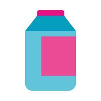 Isolated detergent bottle vector design