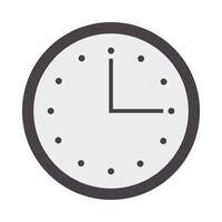 diseño de vector de instrumento de reloj aislado