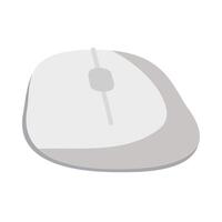 mouse computer hardware isolated icon vector