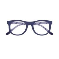 Diseño de vector de icono de gafas aisladas