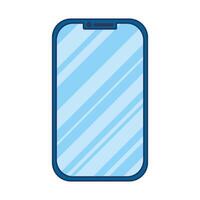 smartphone device technology isolated icon vector