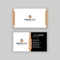 GOLD AND BLACK BUSINESS CARD VECTOR TEMPLATE