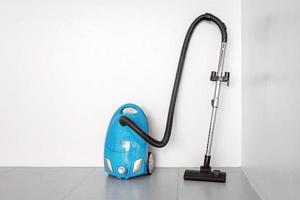 Blue vacuum cleaner photo