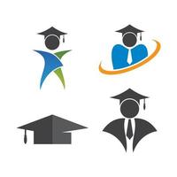 Education logo design vector