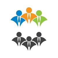 Teamwork logo images vector