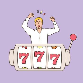 Jackpot Machine Vector Art Icons And Graphics For Free Download