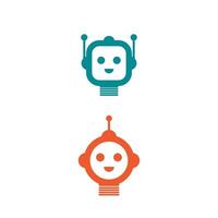 Robot Vector icon design illustration