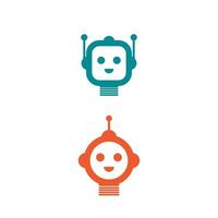 Robot Vector icon design illustration