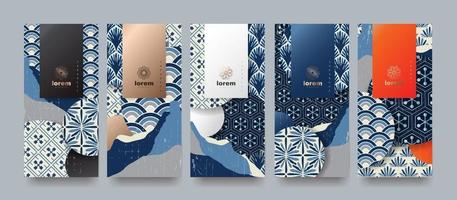 Vector set packaging templates