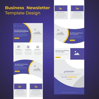 Multipurpose Corporate Business Campaign Promotional Email Template Design