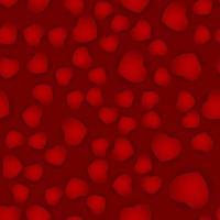 Love Heart Seamless Pattern Background. Vector Illustration