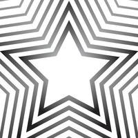 Star line pattern background vector