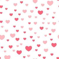 Heart Love Seamless Pattern Background Vector Illustration. EPS10