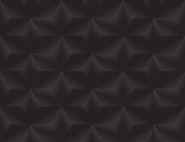 Black and White Geometric Abstract Background Seamless Pattern. Vector Illustration