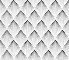 patrón geométrico abstracto con líneas de rayas. Fondo de mosaico ornamental de línea floral artística. textura de forma orgánica en blanco y negro. vector