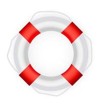 Lifebuoy Icon. Vector Illustration