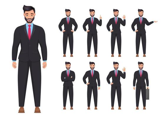 Businessman Vector Art, Icons, and Graphics for Free Download