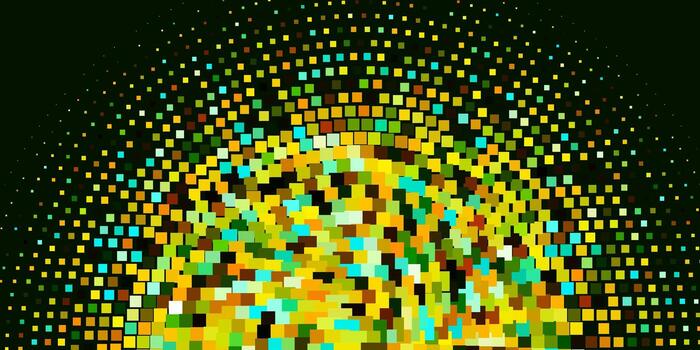 Light Green Yellow vector texture in rectangular style