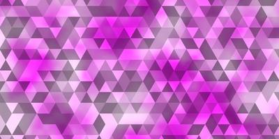 Light Pink vector background with polygonal style
