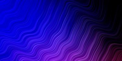 Dark Pink Blue vector background with lines